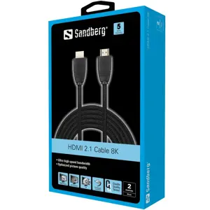 SANDBERG HDMI 2.1 kabelis 8K 2 m