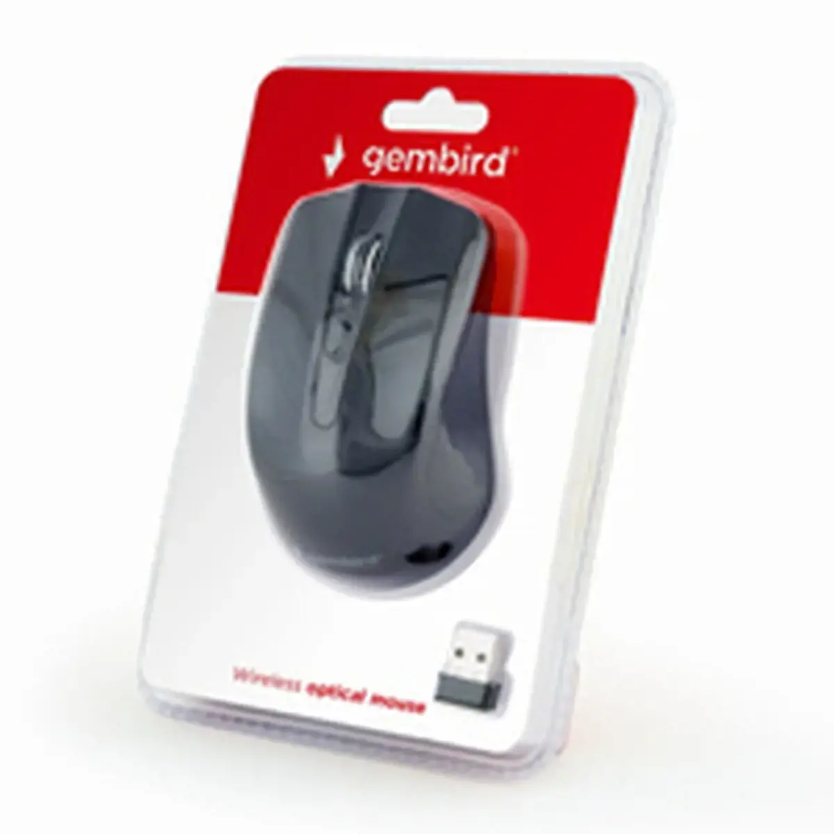 GEMBIRD MUSW-4B-04 Gembird Belaidė optinė pelė MUSW-4B-04, 1600 DPI, nano USB, juoda