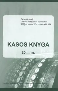 Kasos knyga savikopijuojanti , per periodą A5