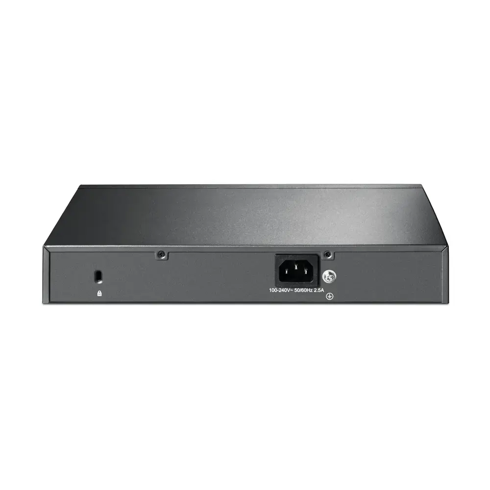 "TP-Link JetStream" 10 prievadų Gigabit Smart PoE komutatorius su 8 prievadais PoE+, valdomas, L2/L2+, Gigabit Ethernet (10/100/1000), maitinimas per Ethernet (PoE), montuojamas į stovą, 1U