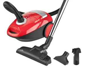 ETA Dulkių siurblys Rubio ETA049190010 Dulkių siurblys su maišeliu, galia 850 W, dulkių talpa 2 l, raudonos spalvos