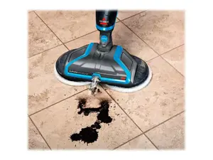 "Bissell Mop SpinWave" laidinis darbinis šluostukas, skalbimo funkcija, galia 105 W, mėlyna/titano spalva