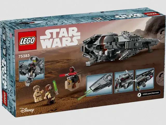 LEGO Star Wars 75383 Darth Maul's Sith Infiltrator