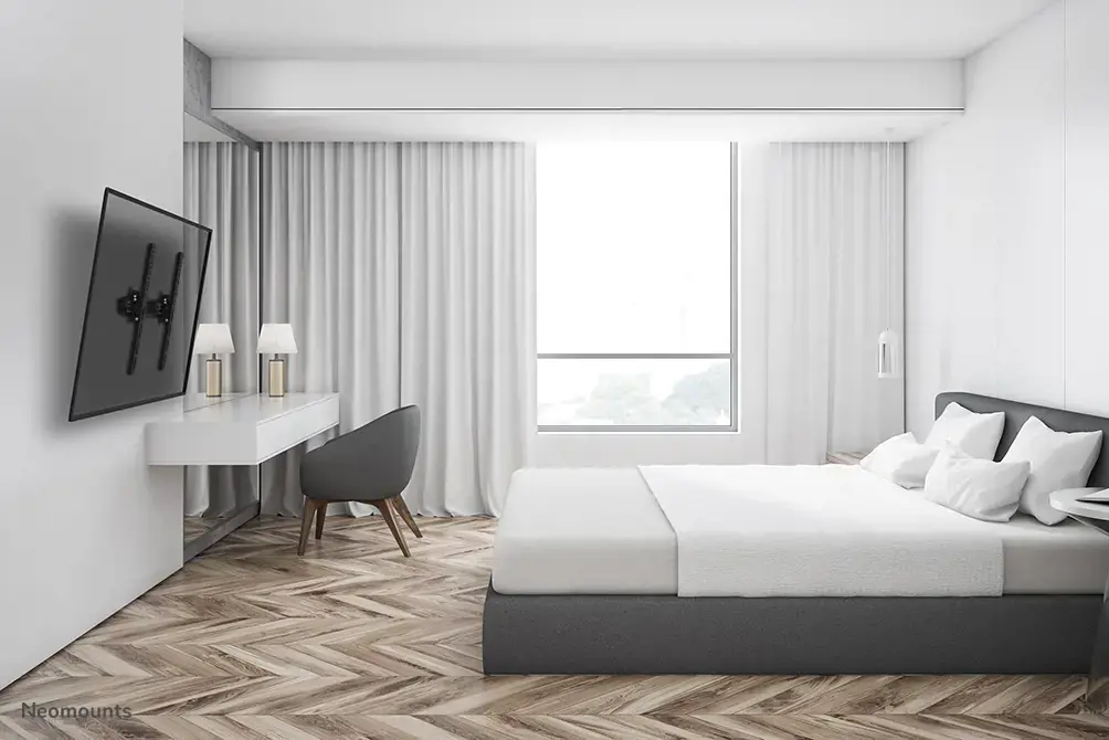 "Neomounts by Newstar" televizoriaus sieninis laikiklis, 35 kg, 81,3 cm (32"), 165,1 cm (65"), 50 x 50 mm, 400 x 400 mm, juodas