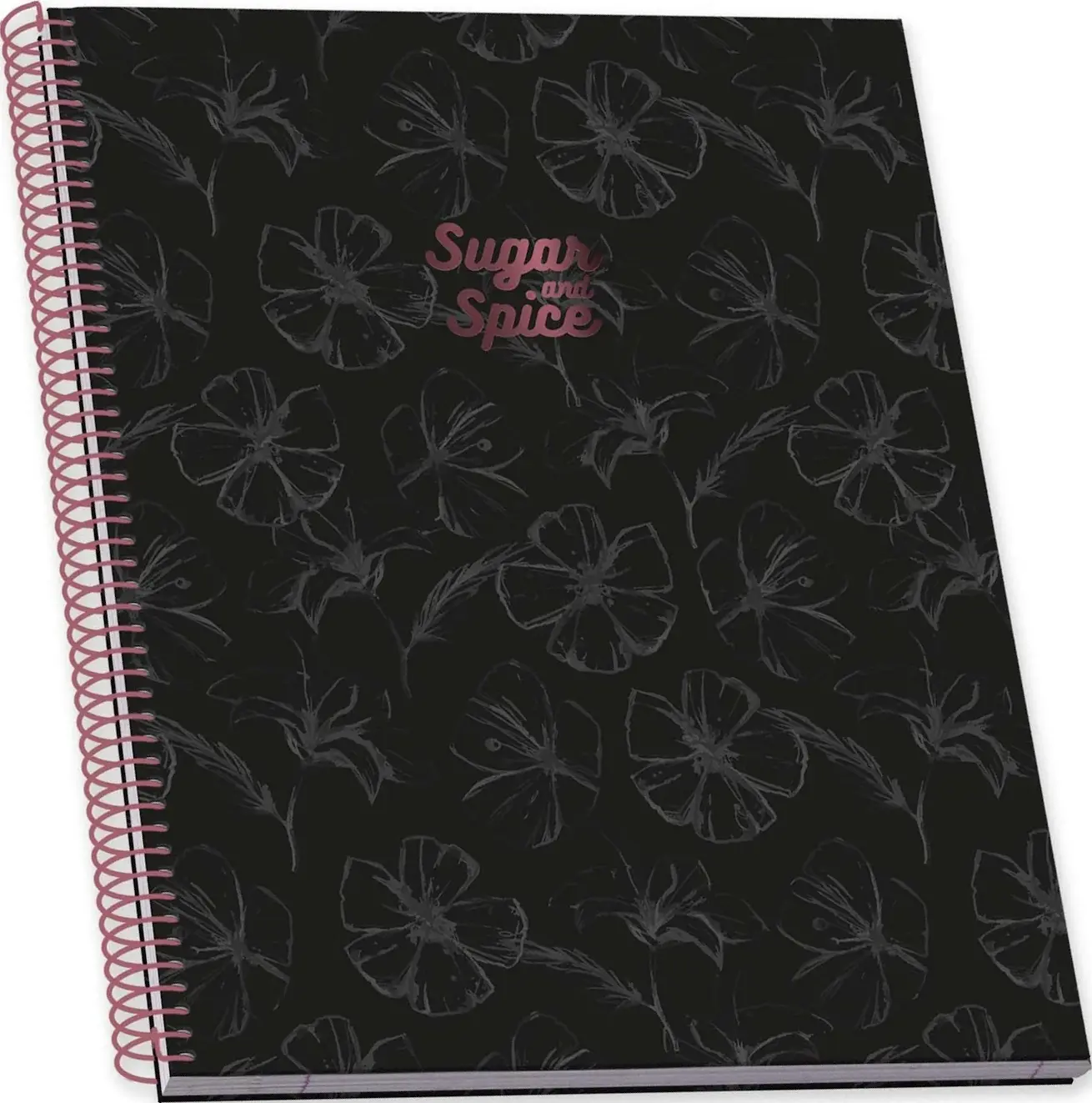 A5 Spiral Book 80sh Ambar Sugar&Spice Lin
