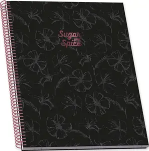 A5 Spiral Book 80sh Ambar Sugar&Spice Lin
