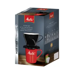 Melitta Pour over set 1x2® (black)