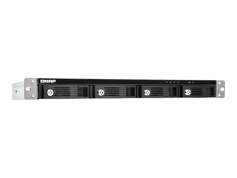 QNAP TR-004U, HDD/SSD korpusas, 2,5/3,5", "Serial ATA II", "Serial ATA III", 6 Gb/s, karšto keitimo, juodas, pilkas
