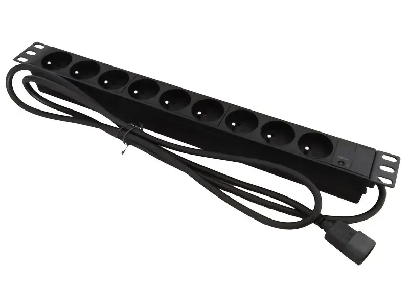 A-LAN PZ09U power strip (9 x UTE; 1,8m; black color)