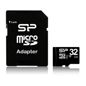 SILICONPOW SP032GBSTH010V10SP Silicon Power atminties kortelė Micro SDHC 32GB Class 10 + adapteris