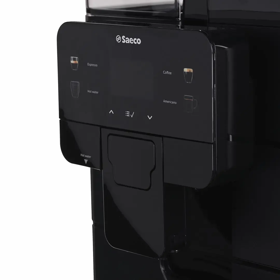 Kavos aparatas Saeco 9J0040, 2,5 litrai, 1400 W, Juoda, Semi-auto