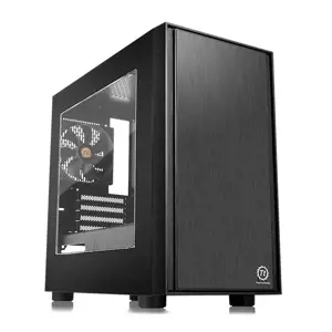 "Versa H17 microATX" USB3.0 langas - juodas