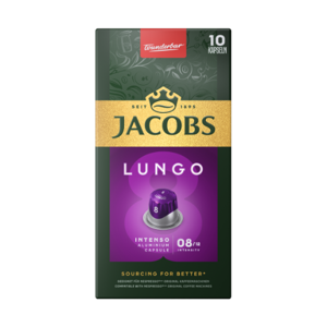 Kavos kapsulės JACOBS Lungo 8 Intenso, 52g