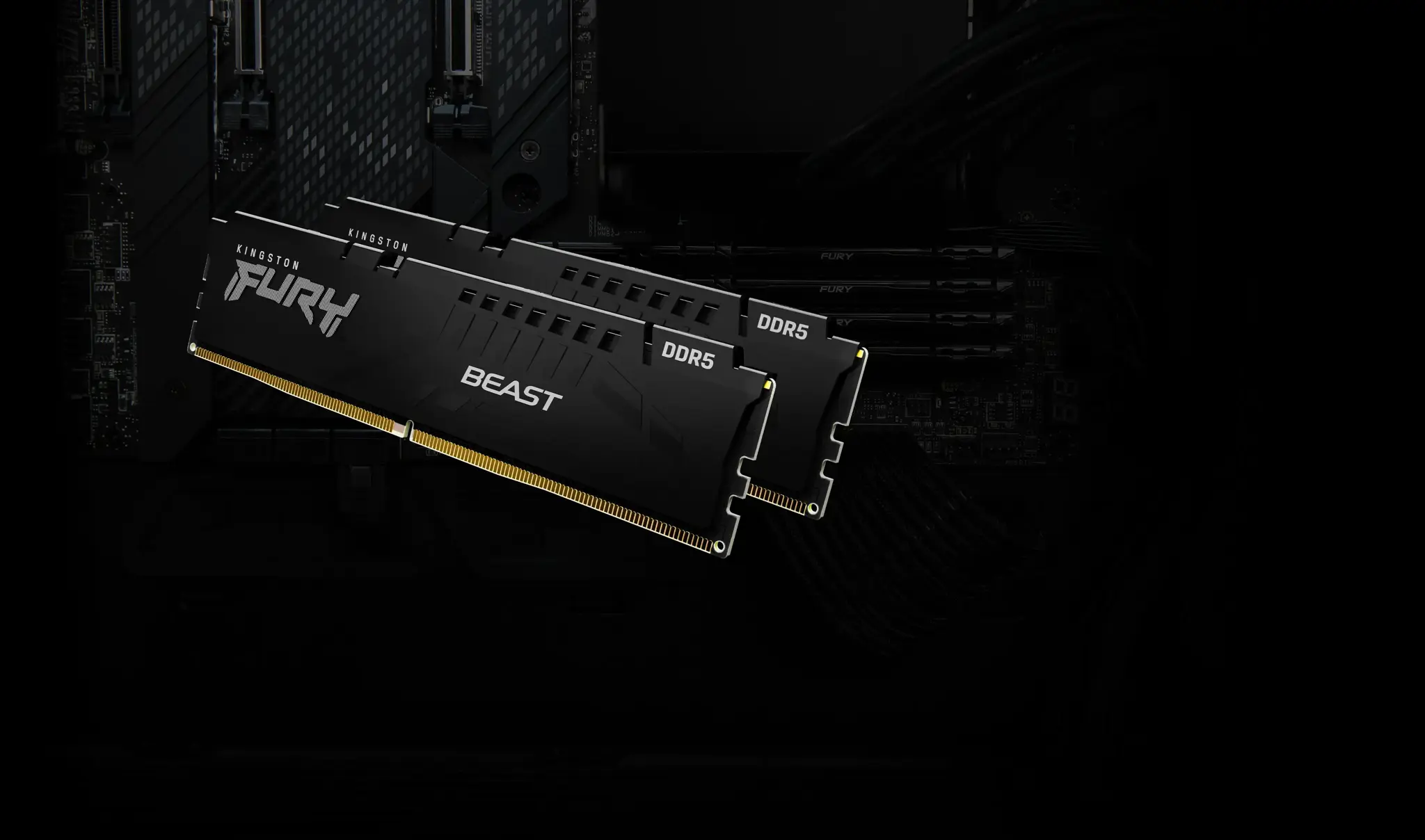 Kingston Technology FURY Beast 32GB 6000MT/s DDR5 CL30 DIMM Black EXPO, 32 GB, 1 x 32 GB, DDR5, 288-pin DIMM, Black