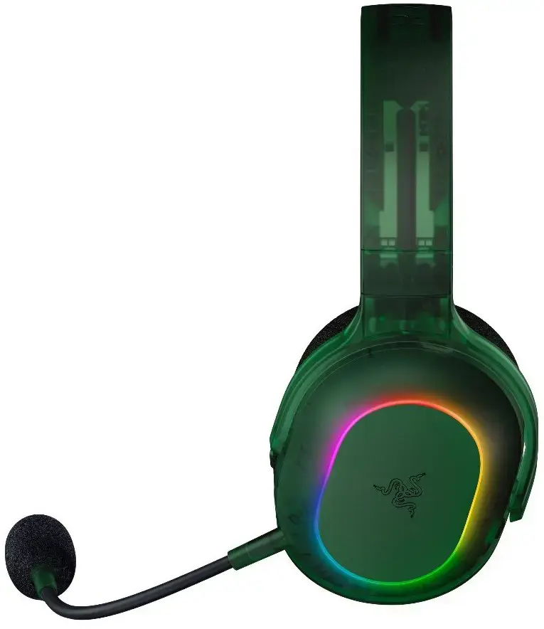 Razer Barracuda X Chroma Belaidės žaidimų ausinės, Bluetooth, Phantom Green Edition