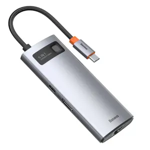Baseus Metal Gleam 6in1 multifunctional HUB USB Type C - USB Type C Power Delivery 100 W | HDMI 4K …
