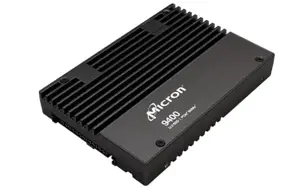 "Micron 9400 MAX" 6400 GB NVMe U.3 (15 mm) įmonių SSD [viena pakuotė], EAN: 649528935175