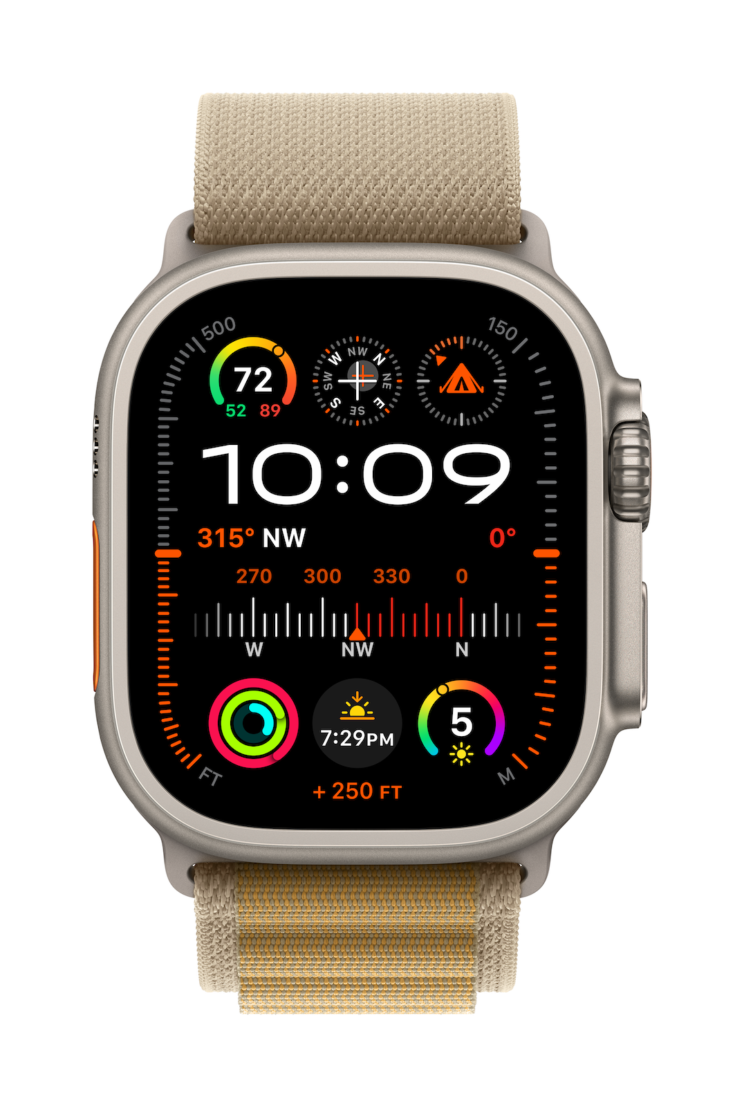 Apple Watch Ultra 2 | Smart watch | GPS (satellite) | Always-On Retina display | 49mm | Waterproof