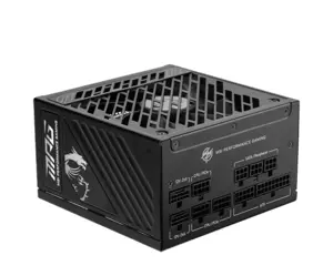 Maitinimo blokas MSI MPG A1250GS PCIE5, 1250 W, 80 PLUS GOLD