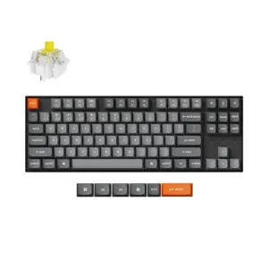 Keychron K8 Max RGB - US Layout - Hot-Swappable Super Banana Wireless Keyboard