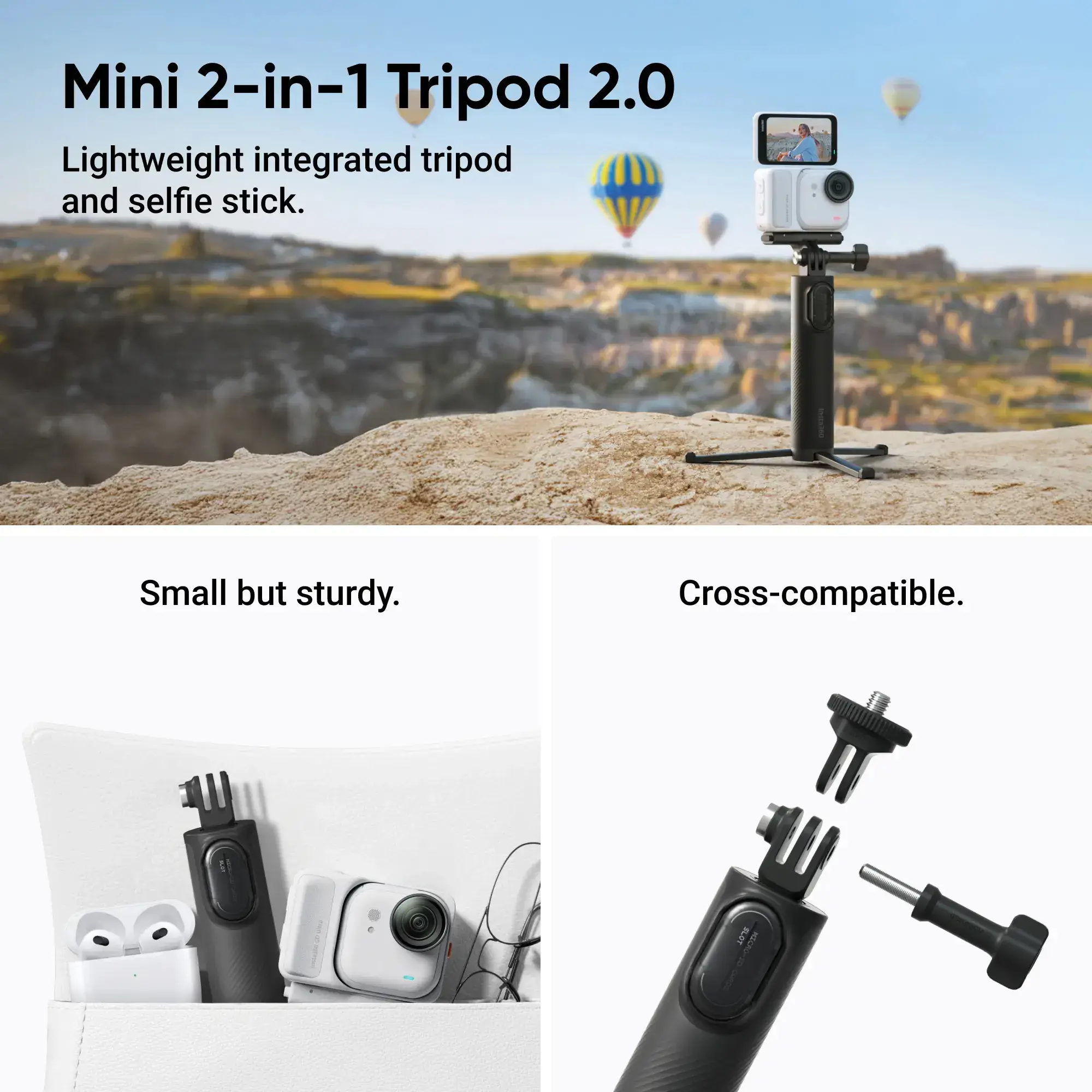 Insta360 GO Ultra Creator Bundle, black