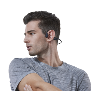 SHOKZ Openrun Mini, Wireless, Sports, 20 - 20000 Hz, 26 g, Headset, Black