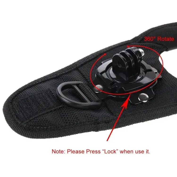 Apyrankė "Puluz" su sportinio fotoaparato laikikliu