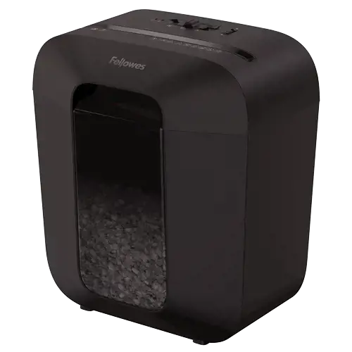 "Fellowes Powershred LX25M", smulkinimas dalelėmis, 4x12 mm, 11,5 l, 3000 mm/min, 6 lapai, P-4