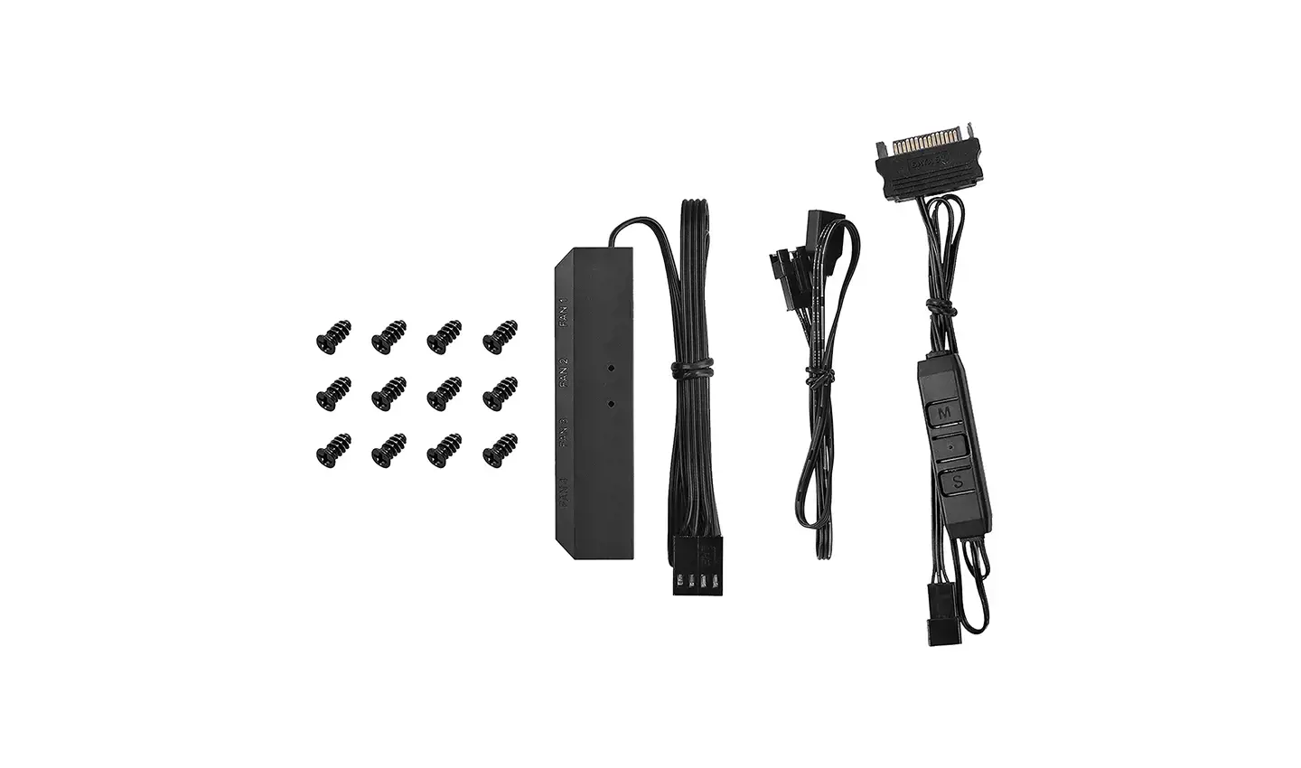 "DeepCool RF120-3in1", ventiliatorius, 12 cm, 500 aps/min, 1500 aps/min, 27 dB, 56,5 cfm