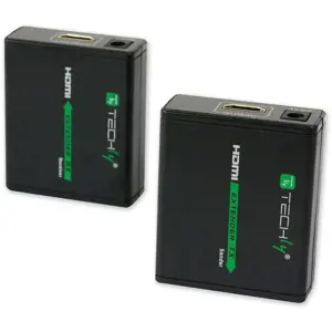 TECHLY 309739 Techly HDMI ilgintuvas su Cat.6/6a.7 kabeliu, iki 60 m Full HD 3D