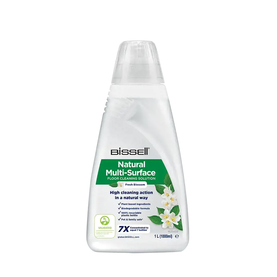 "Bissell" natūralus įvairių paviršių grindų valymo tirpalas, skirtas "Bissell CrossWave", "SpinWave", "SpinWave Robot" ir "HydroWave" mašinoms, 2000 ml