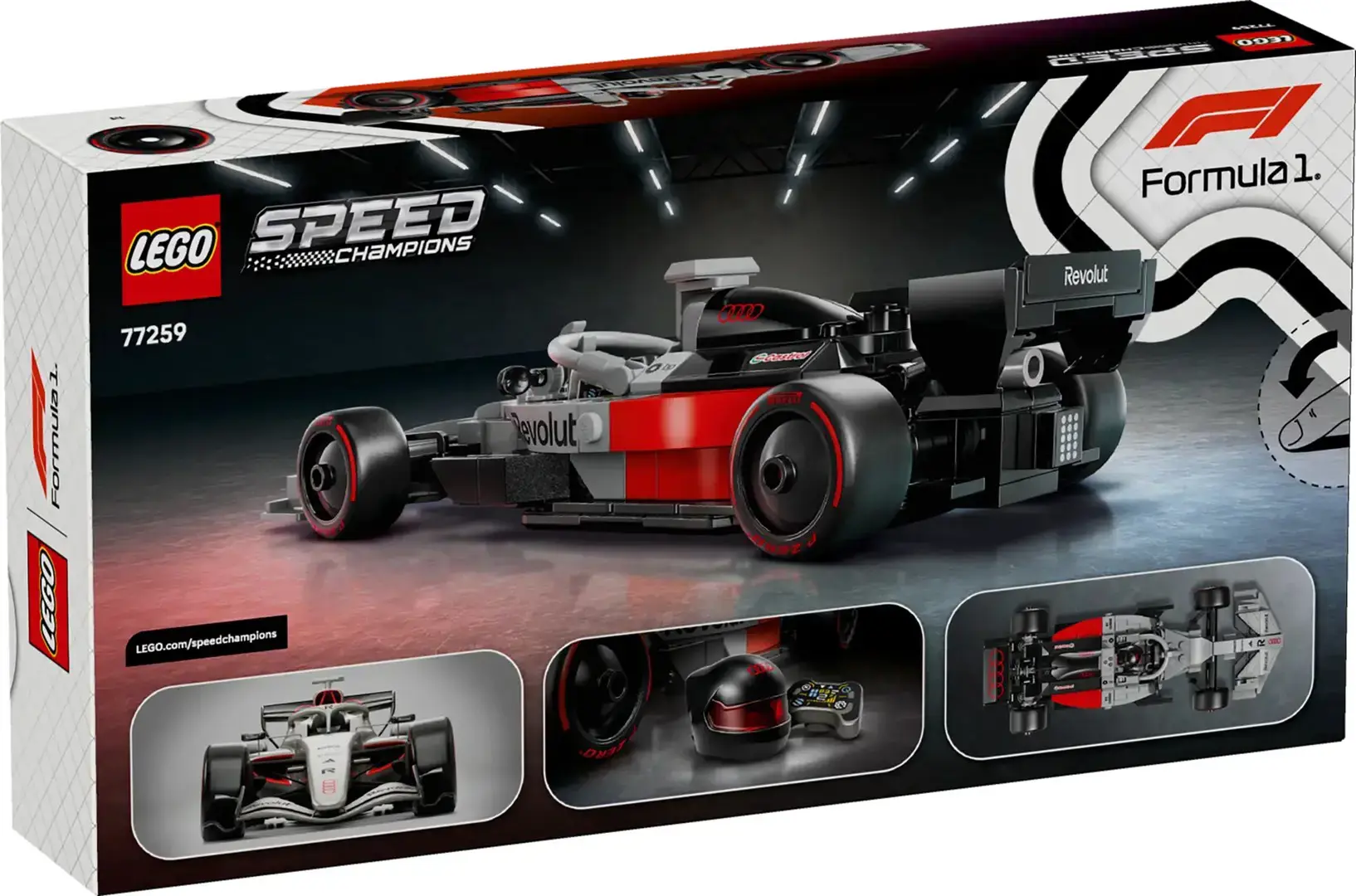 LEGO SPEED CHAMPIONS 77259 Audi Revolut F1 Team R26 Race Car