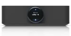 UBIQUITI POWERAMP BLACK. PREMIUM SPEAKER AMPLIFIER DESIGNED FOR HIGH-FIDELITY MULTI-ZONE AUDIO STREAMING AND IMMERSIVE SPATIAL SOUND EXPERIENCES