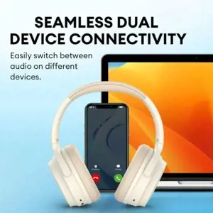 "Bluetooth" ausinės su mikrofonu Edifier WH700NB Beige
