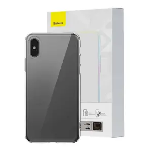 Permatomas dėklas "Baseus Simple", skirtas "iPhone X