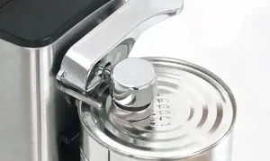 Caso D10 daugiafunkcinis atidarytuvas ir peilių galąstuvas, sidabrinės spalvos, juodas, 68 W 