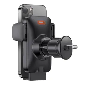 Baseus Wisdom induction charger car phone holder for sticky note black (CGZX000001)