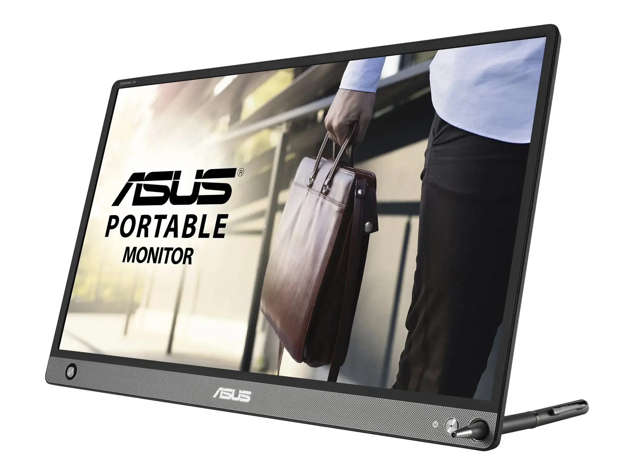 Monitorius ASUS ZenScreen MB16AHP, 39.6 cm (15.6"), 1920 x 1080 pixels, Full HD, LED, Black