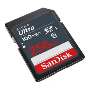SANDISK Ultra 256GB SDHC Memory Card 100MB/s, Class 10 UHS-I