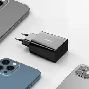 Baseus CCFS-SN01 kelioninis įkroviklis USB-C | 20W | 3A melyna