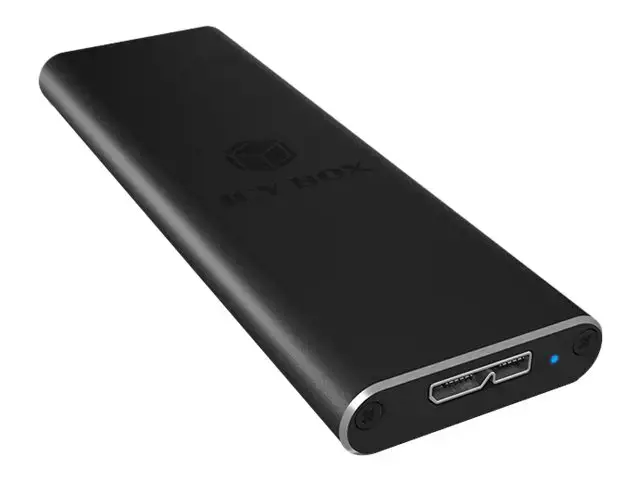 ICYBOX IB-183M2 IcyBox Išorinis korpusas M.2 SATA SSD, USB 3.0, juodas