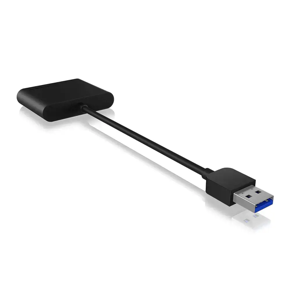 ICYBOX IB-CR301-U3 IcyBox Išorinis kortelių skaitytuvas USB 3.0, CF, SD, microSD