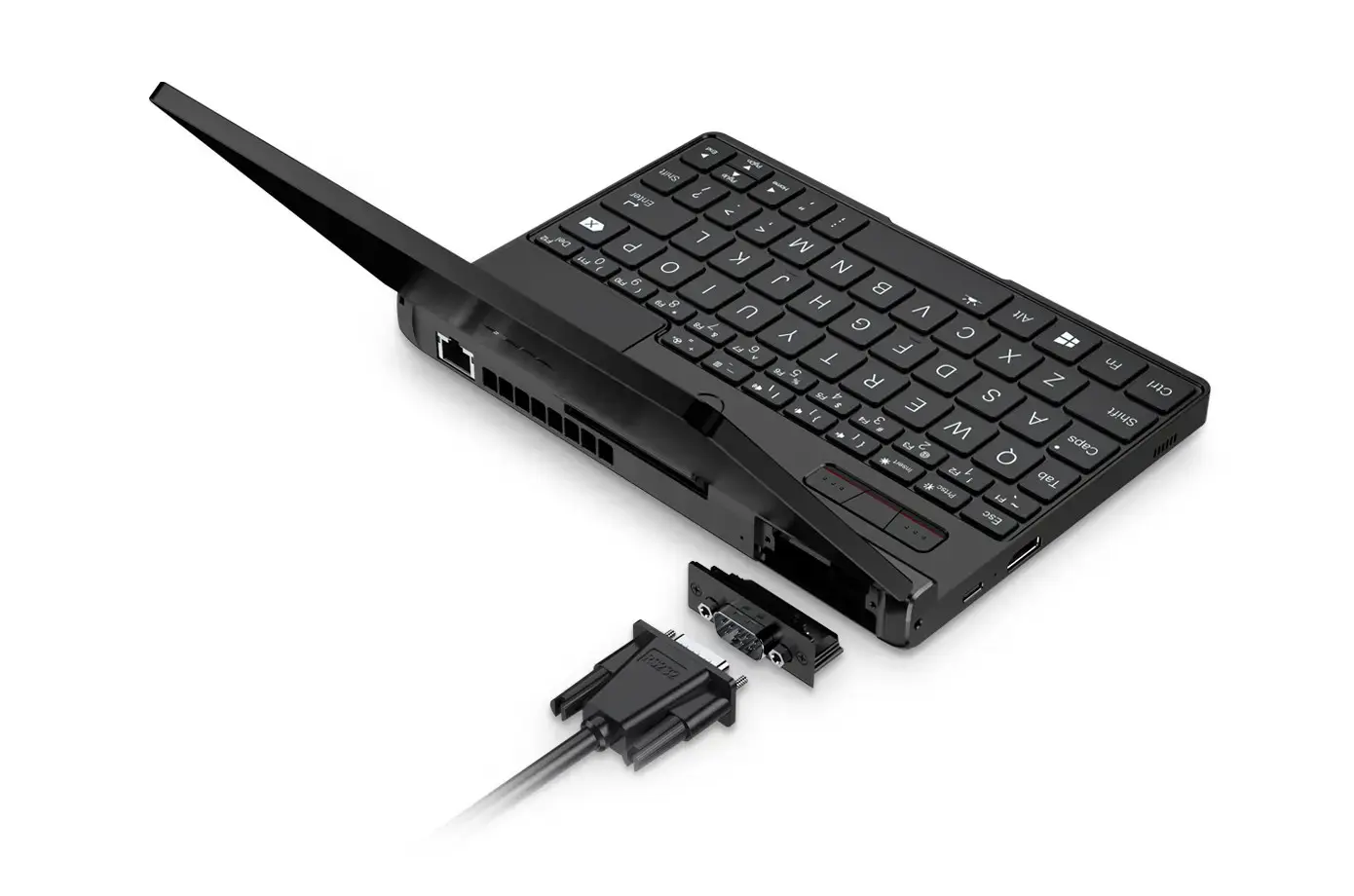 GPD Pocket 3K1 laptop i3-1125G4/8" WUXGA (1920x1200) Touchscreen IPS/x360/LAN/16GB/SSD 512GB/BT/BLKB/FPR/x360/Win 11 Graphite