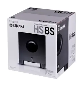 Yamaha HS8S subwoofer Black 150 W
