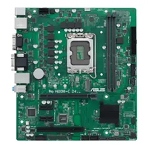 ASUS PRO H610M-C D4-CSM, "Intel", LGA 1700, "Intel® Celeron®", "Intel® Core™ i3", "Intel® Core™ i3", "Intel® Core™ i5", "Intel® Core™ i7", "Intel® Core™ i9", "Intel® Pentium®", DDR4-SDRAM, 64 GB, DIMM