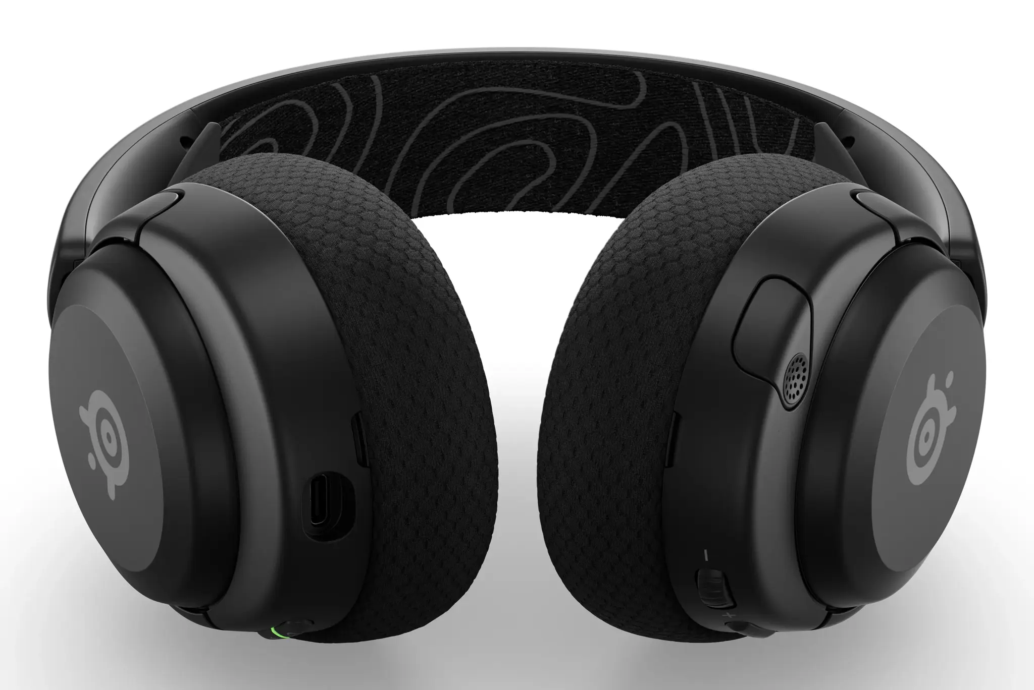 "SteelSeries Arctis Nova 5" žaidimų ausinės, per ausis, belaidės, juodos spalvos
