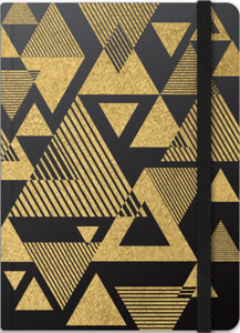 Notebook Goldbook Black 130x210 P