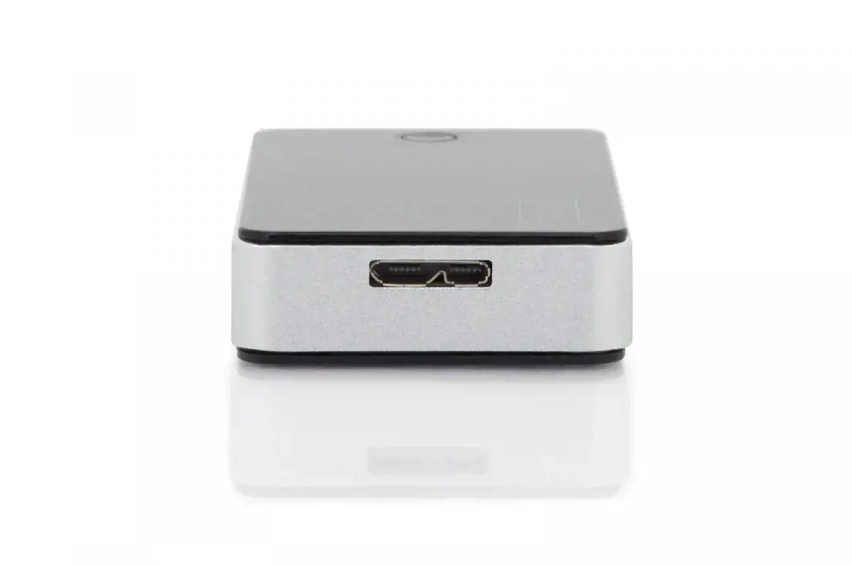 DIGITUS USB 3.0 kortelių skaitytuvas Palaiko MS/SD/SDHC/MiniSD/M2/CF/MD/SDXC korteles 1M USB A jungiamasis kabelis