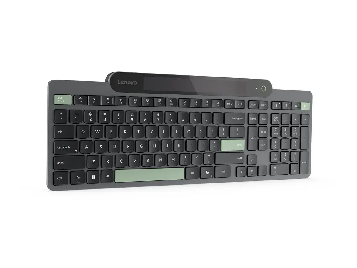 LENOVO SELF-CHARGING BLUETOOTH KEYBOARD - U.S. ENGLISH WITH EURO SYMBOL/ AI