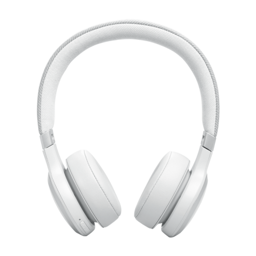 JBL belaidės ausinės "Live 670NC", baltos spalvos
